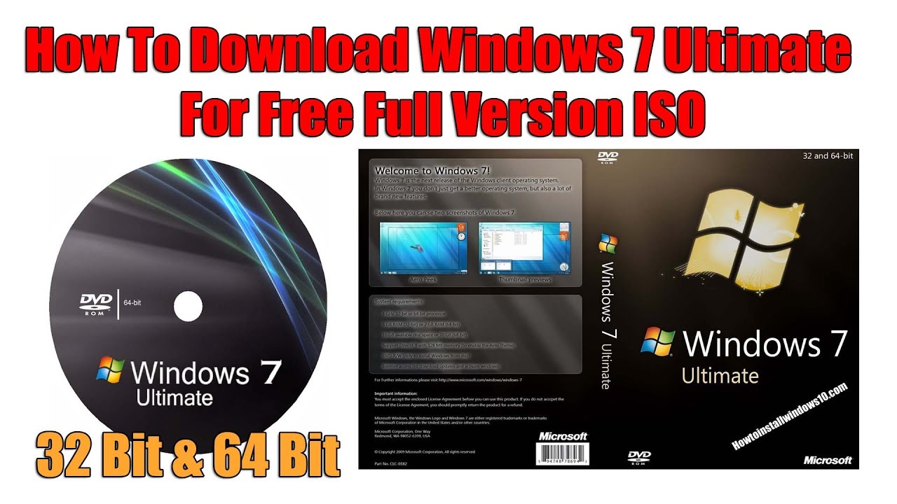 download windows 7 iso image free